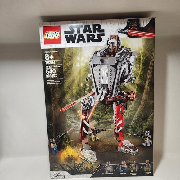 NEW LEGO Star Wars AT-ST Raider 75254 Minifigures Mandalorian EASTER BASKET GIFT - Picture 3 of 11